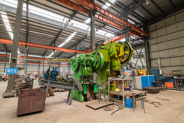 天津网架配件-锥头加工车间